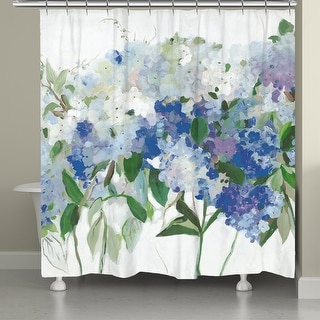 Purple Hydrangea Shower Curtain - Bed Bath & Beyond - 31985956