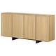 preview thumbnail 46 of 45, WAMPAT Buffet Cabinets, Modern Sideboard with Large Storage Space and T-Shaped Legs for Dinning Room, Kitchen
