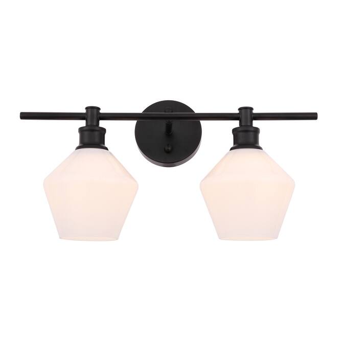 Gerald 2-Light Wall Sconce - 19.1/10.2 - 19.1/10.2