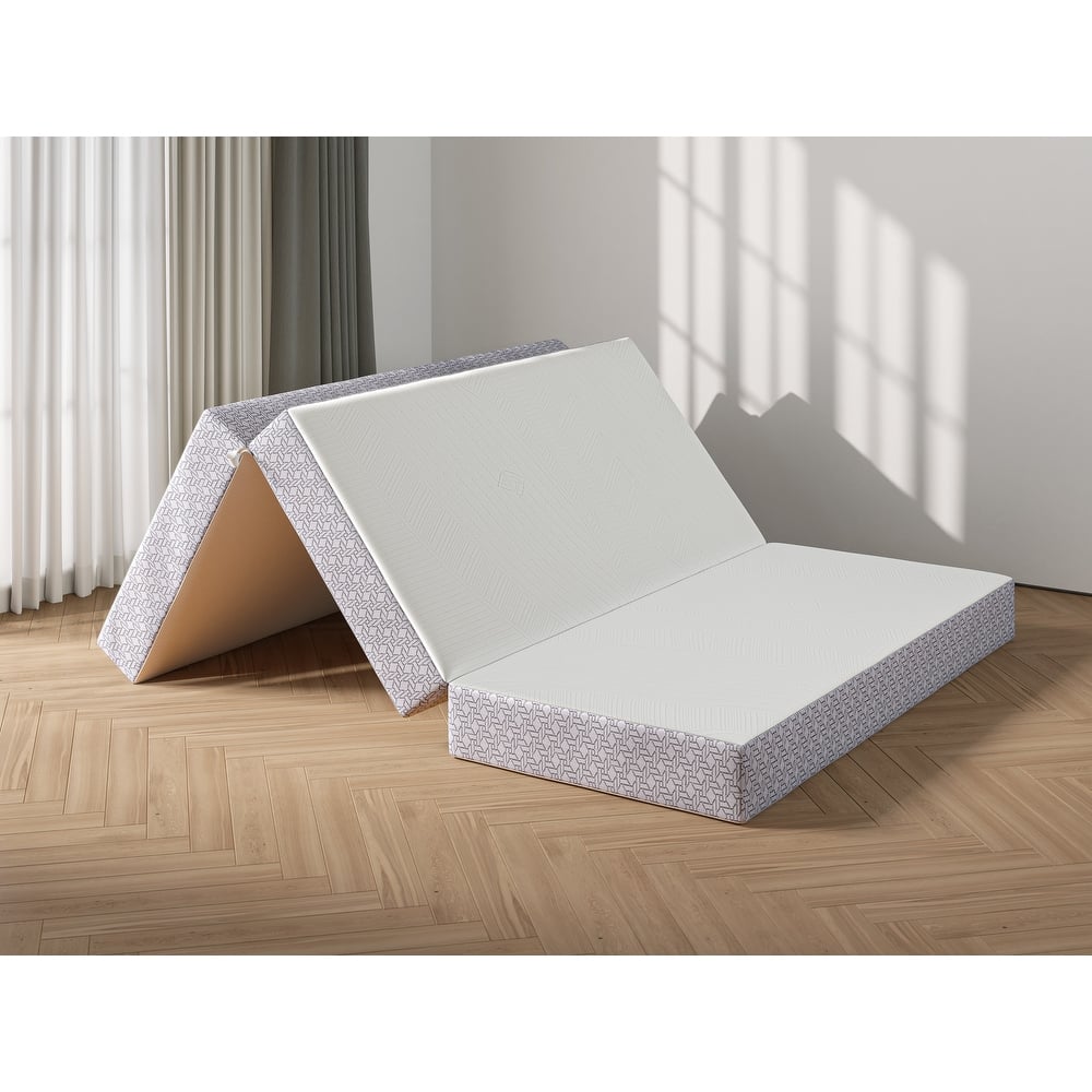 AFI, CoolSoft Size 6" Memory Foam Folding Mattress