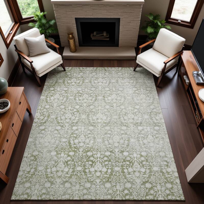 Premium Washable Super Soft Vintage Traditional Mayfield Rug