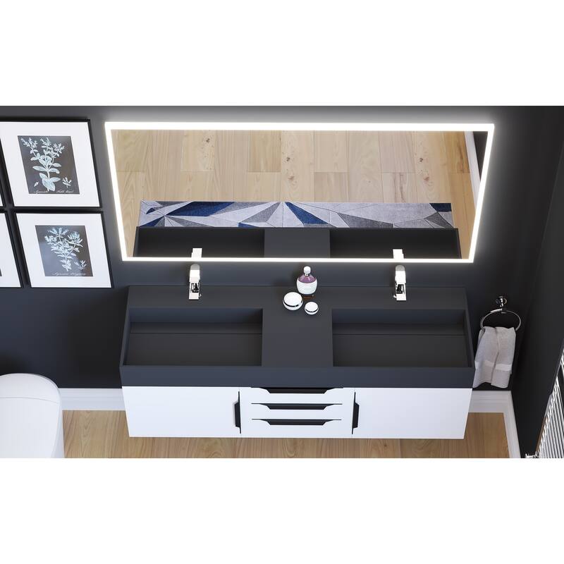 Lisa 30" x 60" LED Mirror
