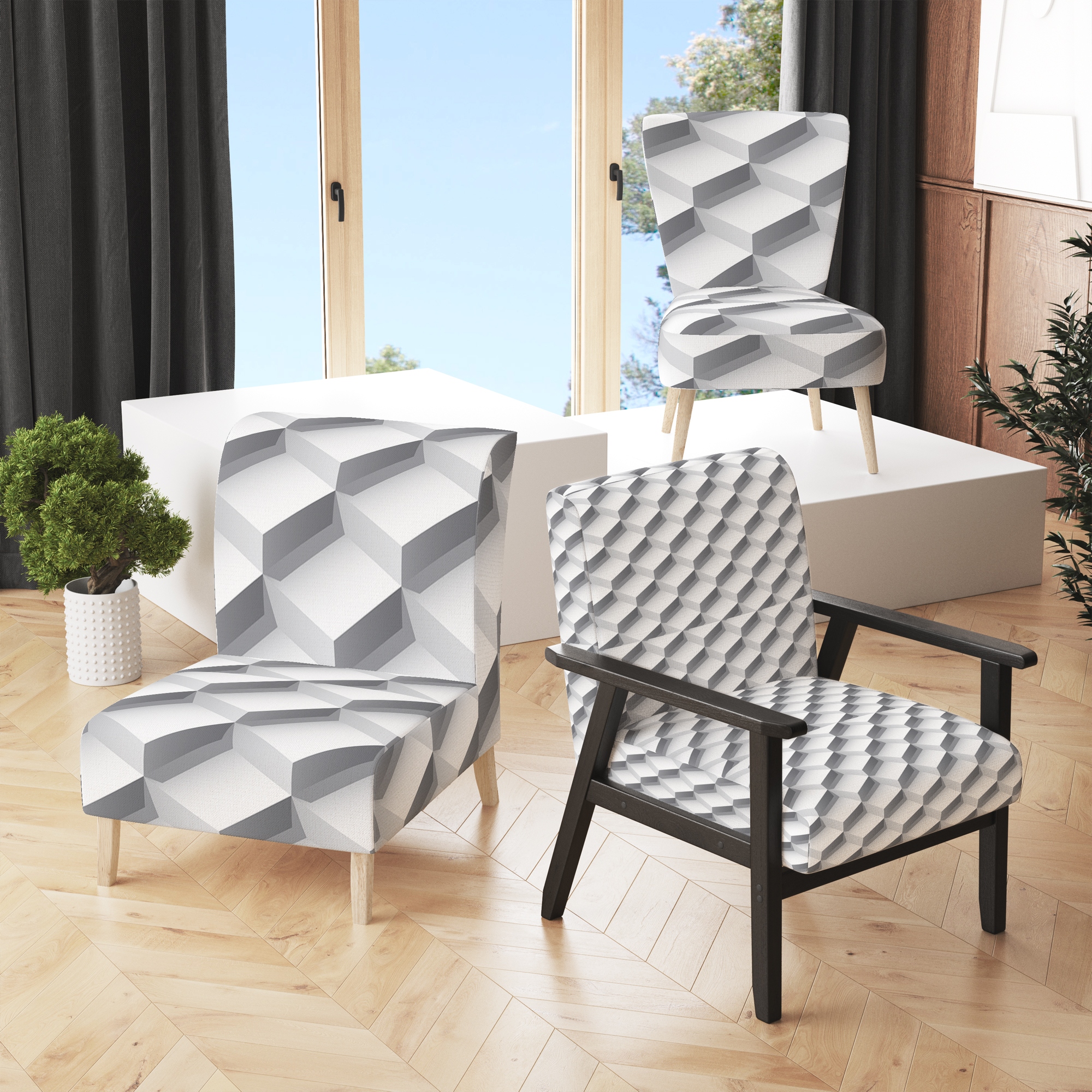 Scandinavian design accent chairs sales