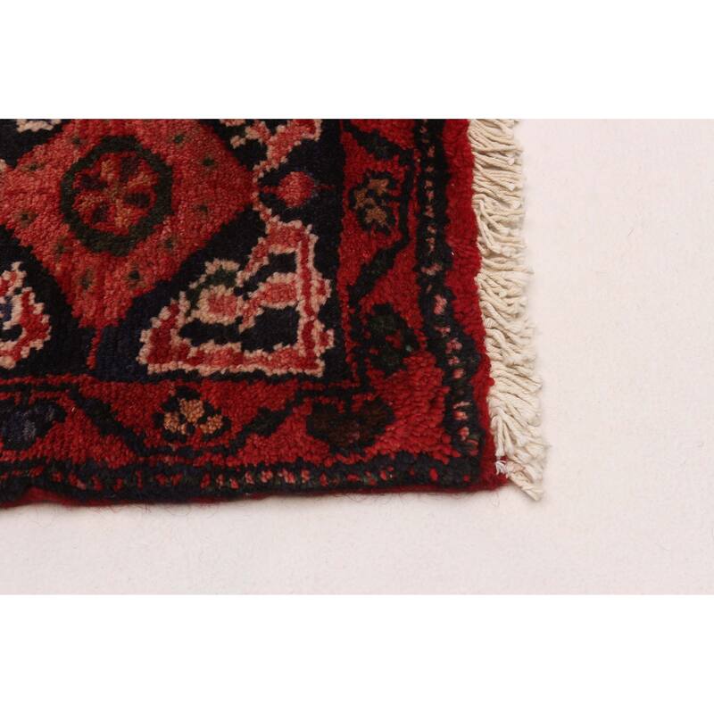 ECARPETGALLERY Hand-knotted Andelz Red Wool Rug - 5'5 x 10'2