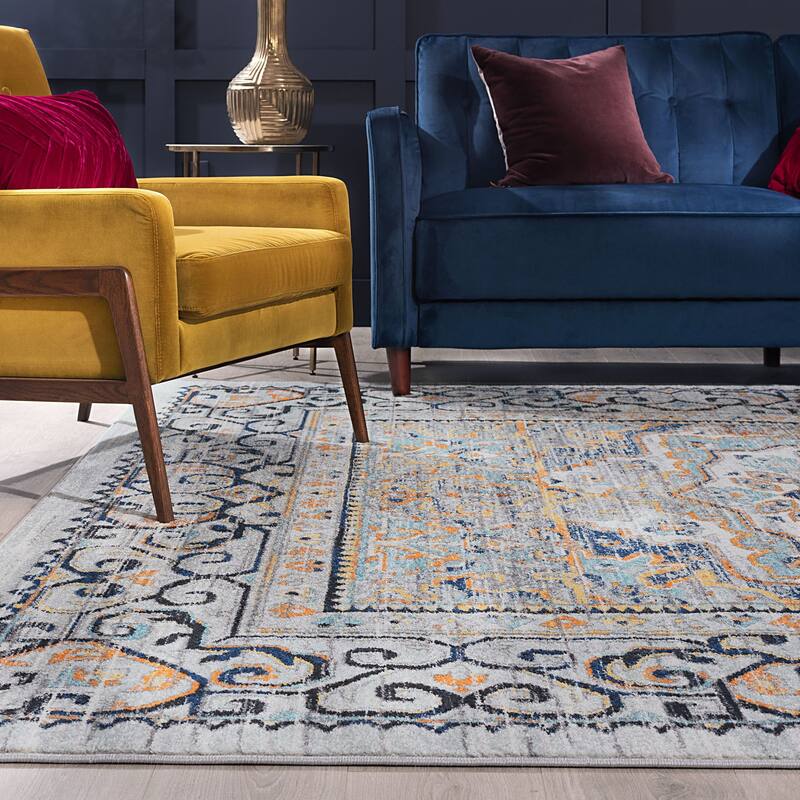 Jade Global Medallion Indoor Area Rug