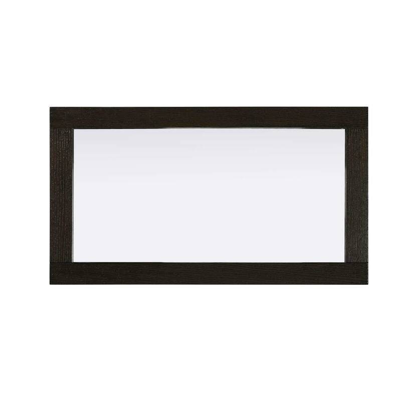 Solene Wooden Rectangle Mirror