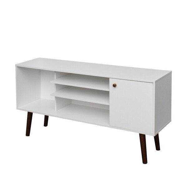 TV Stand Living Room TV Console Table w/ Storage Shelve