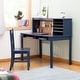 preview thumbnail 17 of 30, Guidecraft Kids' Media Desk and Chair Set Navy