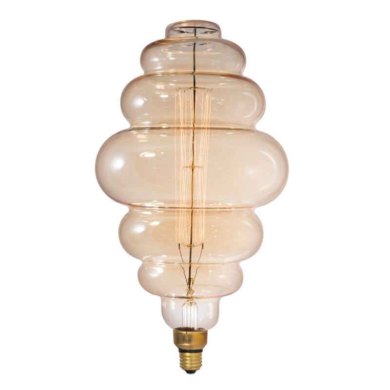 Bulbrite 60 Watt Dimmable Grand Nostalgic Medium (E26) Incandescent Bulb - Thread Beehive