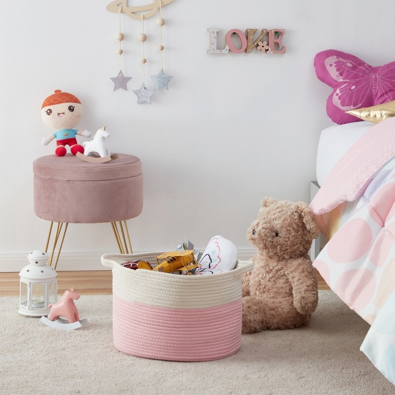 Nursery top laundry basket