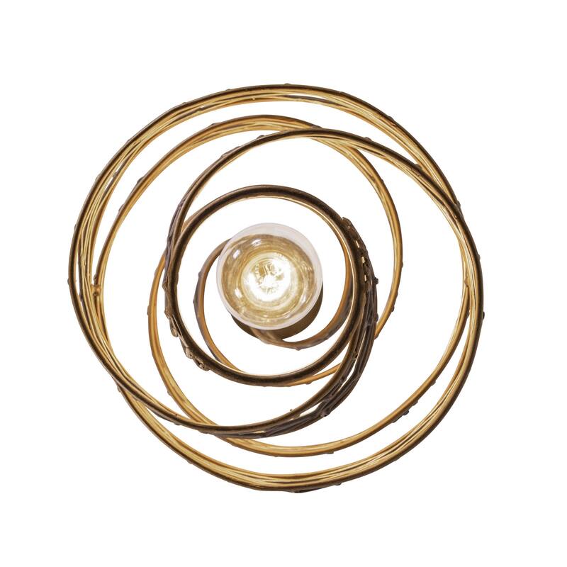 Varaluz Flow 1-Light Twist Mini Pendant