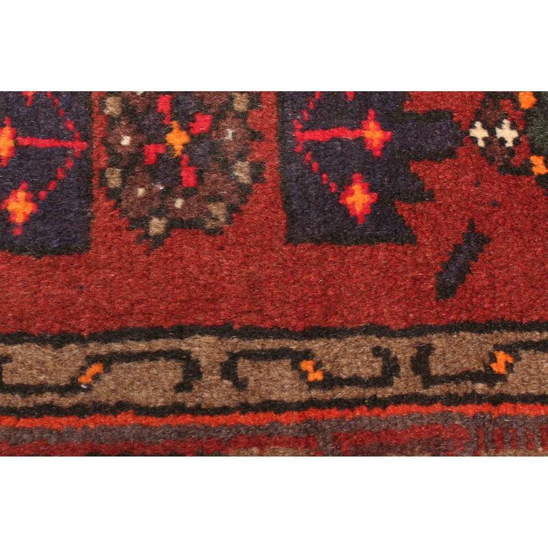 ECARPETGALLERY Hand-knotted Andelz Navy Wool Rug - 3'11 x 6'2