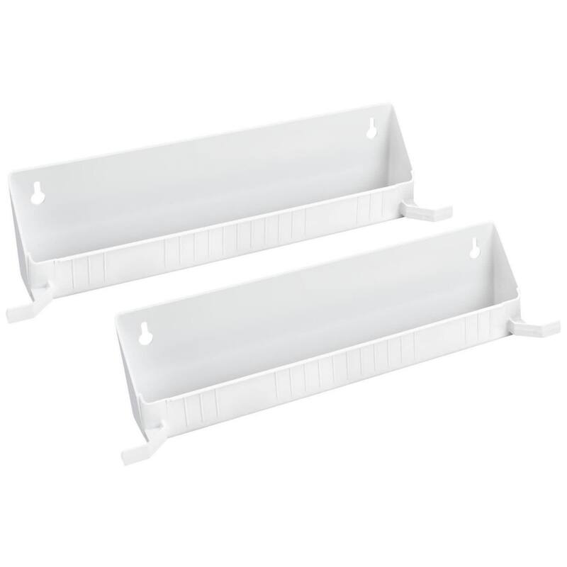 Rev-A-Shelf 6562-14-52 Sink Classics Set of (2) - 15-1/2" Polymer Tip - White