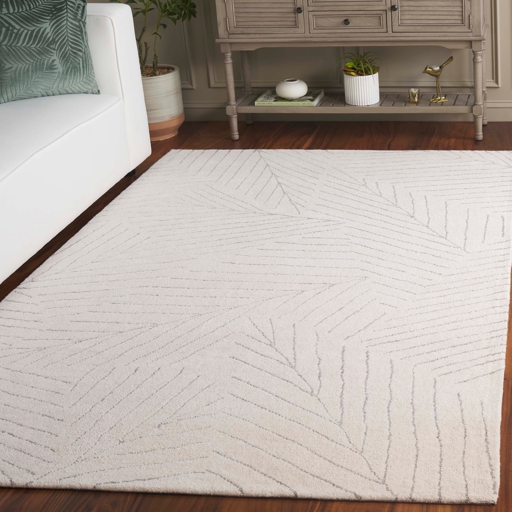 SAFAVIEH Handmade Mykonos Byung Modern Wool Rug