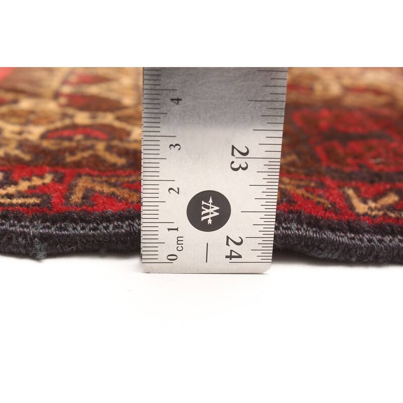 ECARPETGALLERY Hand-knotted Teimani Dark Grey Wool Rug - 2'8 x 4'4