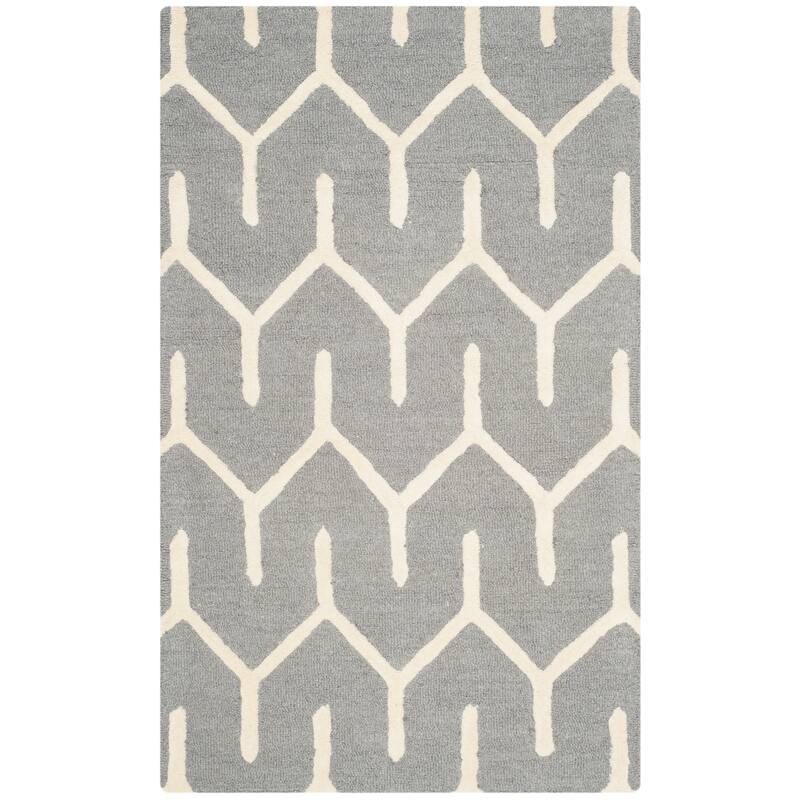 SAFAVIEH Handmade Cambridge Engela Modern Moroccan Wool Rug