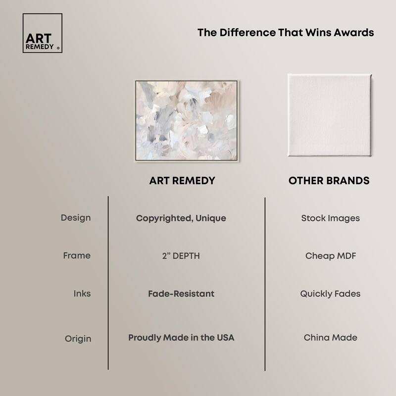 Soft Colors Fade II Canvas by Art Remedy