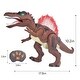 preview thumbnail 6 of 12, Walking and Shake Head with Roar Sound and Light Dinosaur Toy Black - 5-7 Years