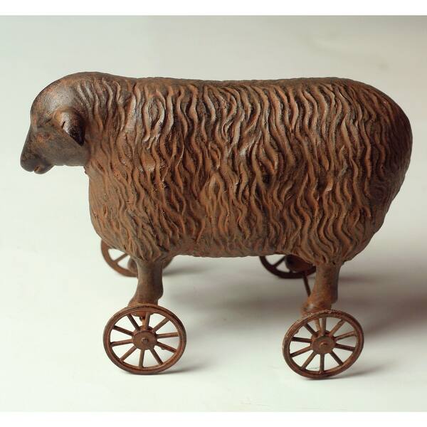 Shop Victorian Trading Co Primitive Sheep Pull Toy Collectible