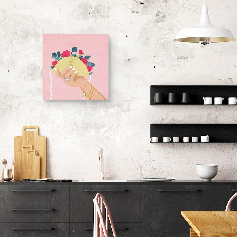 Fashion Taco by CAG Art Canvas Art Print