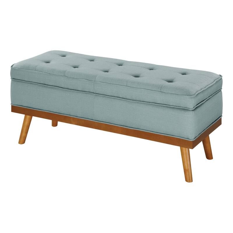 Carson Carrington Sastamala Mid-century Storage Bench