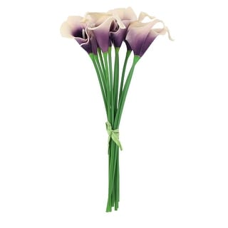 Room Wedding Decor Calla Lily Artificial Flowers Bouquet 10 Pcs - Off ...