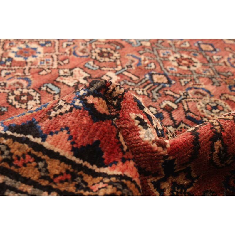 ECARPETGALLERY Hand-knotted Andelz Red Wool Rug - 3'3 x 9'6