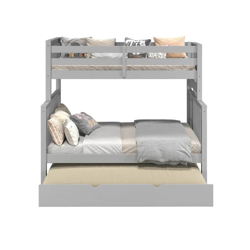 Taylor & Olive Trillium Twin over Full Bunk Bed Ladder, Twin Trundle