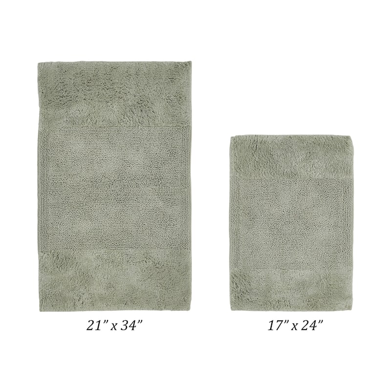 Better Trends Bath Rug 100% Cotton Water Absorbent Tufted Bathroom Rugs Set for Shower,Sink Mats Machine Wash Granada Collection