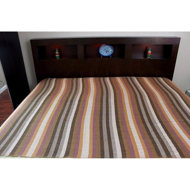 Striped Light weight Cotton Tablecloth Rectangle Red Blue Green