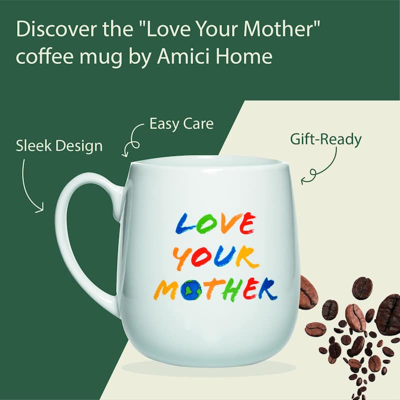 Amici Home Love Your Mother Coffee Mug - 20 oz