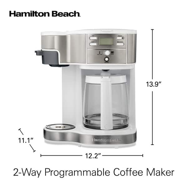 Hamilton Beach 2-Way Programmable Coffee Maker
