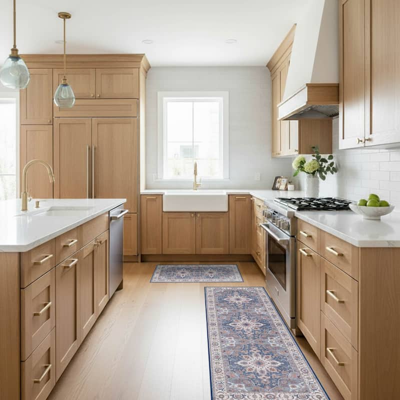 Wyatt & Ash Dream Mink Printed Chenille Rugs