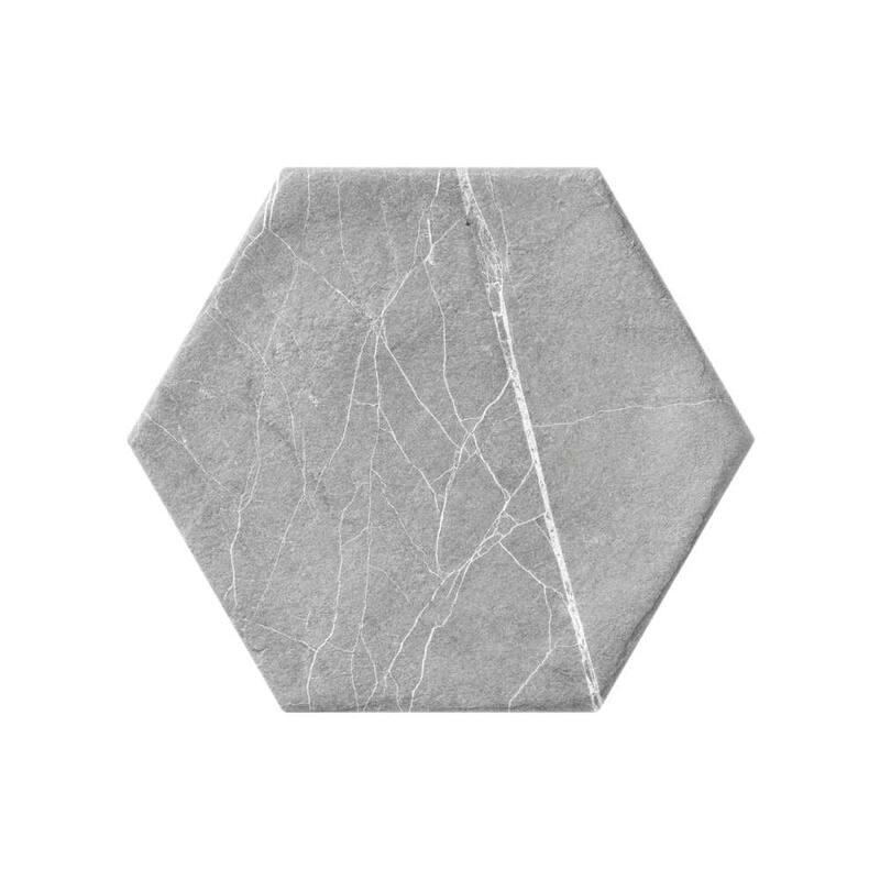 The Tile Life Cadiz 8x9 Grey Porcelain Floor & Wall Tile