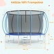 preview thumbnail 6 of 6, Trampolines with Safty Enclosure Recreational Trampolines