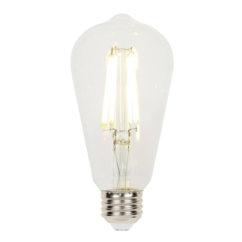 Westinghouse Lighting 13 Watt (100 Watt Equivalent) Clear ST20 Dimmable Filament LED Light Bulb, Medium Base, 6 Pack - 6-Pack