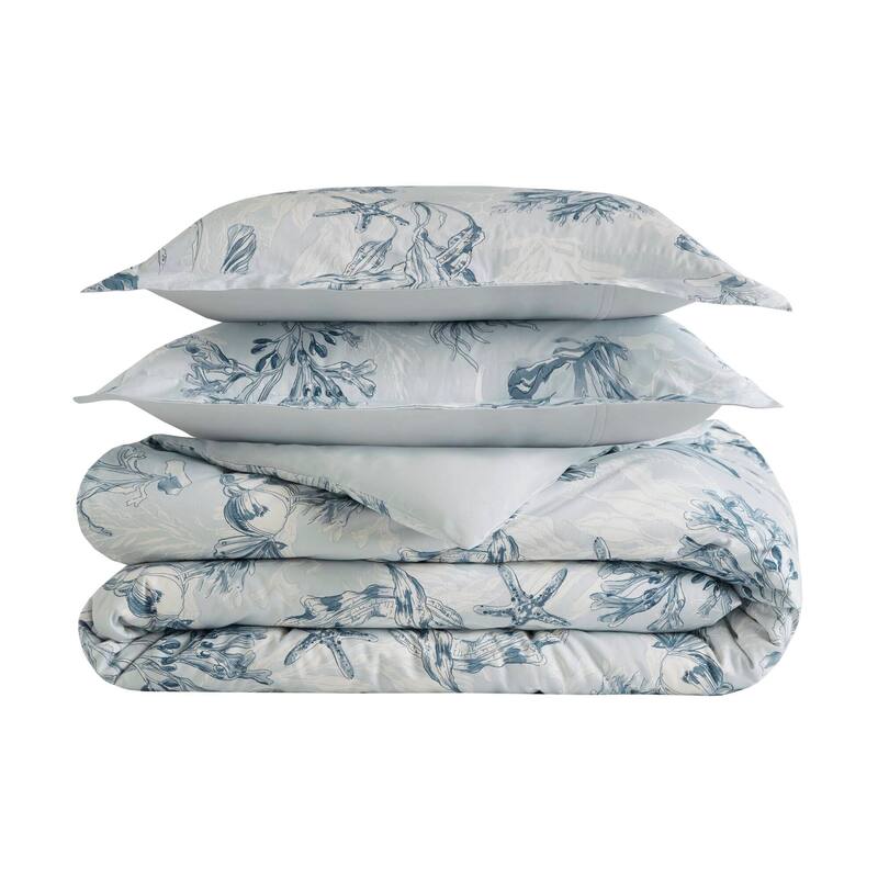 Harbor House Botanical 100% Cotton Sateen Duvet Cover Set