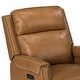 preview thumbnail 12 of 49, Kunibert Multifunctional Genuine Leather Nursery Chair with Metal Swivel Base Set of 2 by HULALA HOME