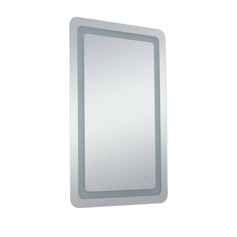 Indigo Home 20in x 40in soft edge LED mirror