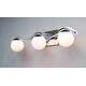 preview thumbnail 4 of 4, Motion 3-Light Bath Vanity - Polished chrome