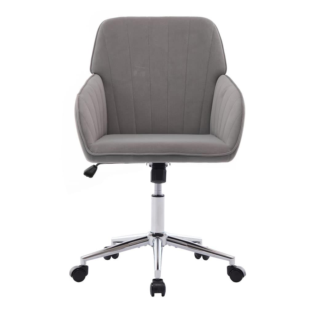 TY Adjustable Office Chair, Home Bedroom, Ergonomic Swivel Chair, Backrest Seat, Comfortable for Long Sitting - 20.08" x 34.45"
