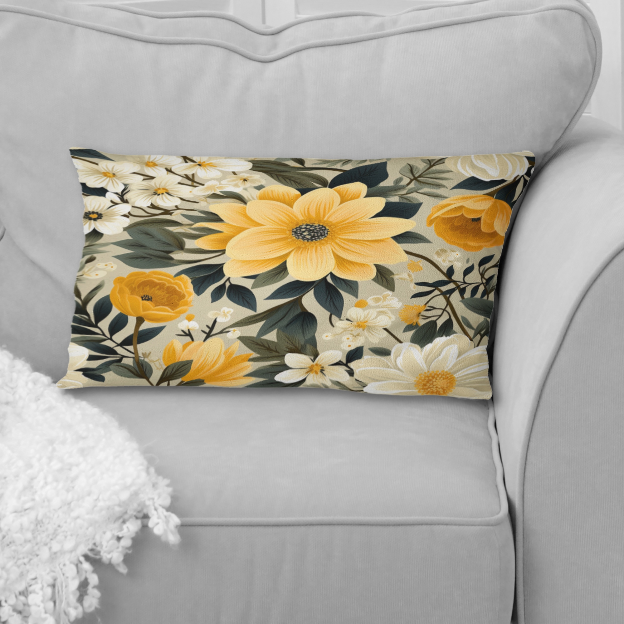 Botanical deals print pillows