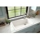 preview thumbnail 7 of 64, Karran Drop-In Quartz Composite 34 in Single Bowl Kitchen Sink with Accessories