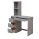 preview thumbnail 17 of 15, Practical Twin Size Loft Bed with a Stand-alone Bed,Storage Staircase,Desk with Shelves
