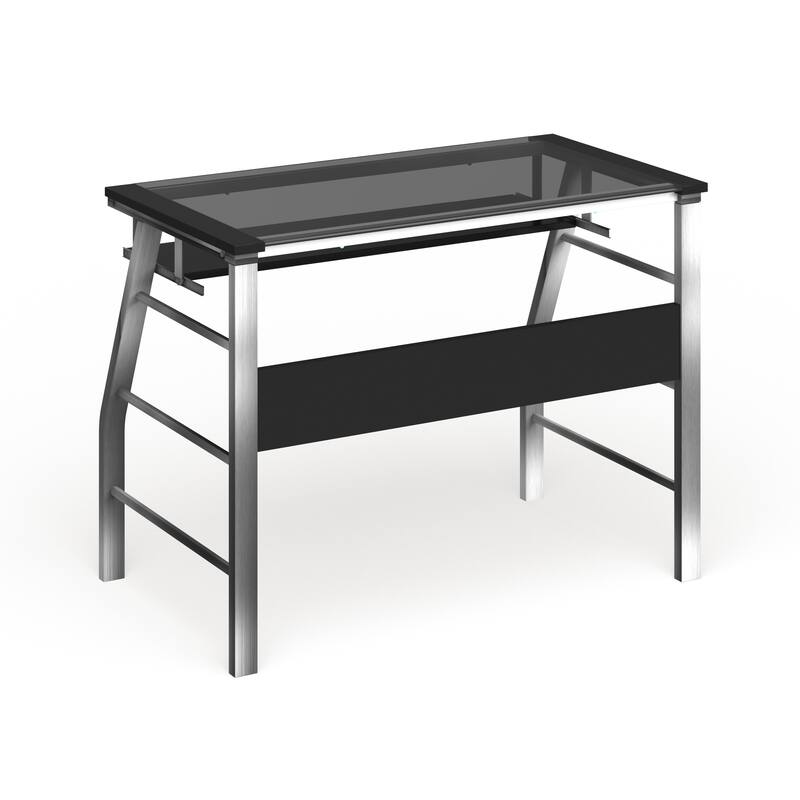 Porch & Den Wesleyan Silver Computer Desk