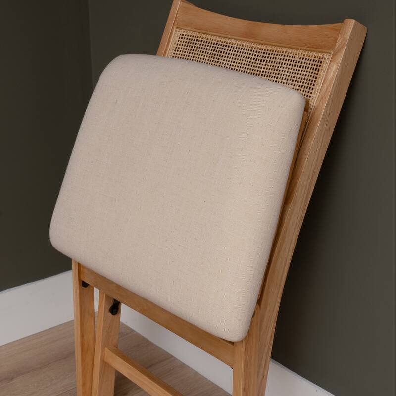 Beulah Rattan Folding Dining Chair