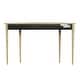 preview thumbnail 6 of 5, Chester 54 in. W Demilune Wood Traditional Console Table