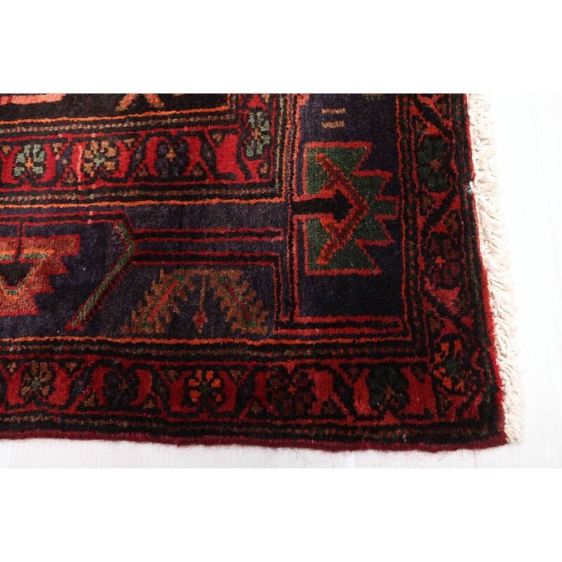 ECARPETGALLERY Hand-knotted Konya Anatolian Dark Navy Wool Rug - 4'1 x 9'7