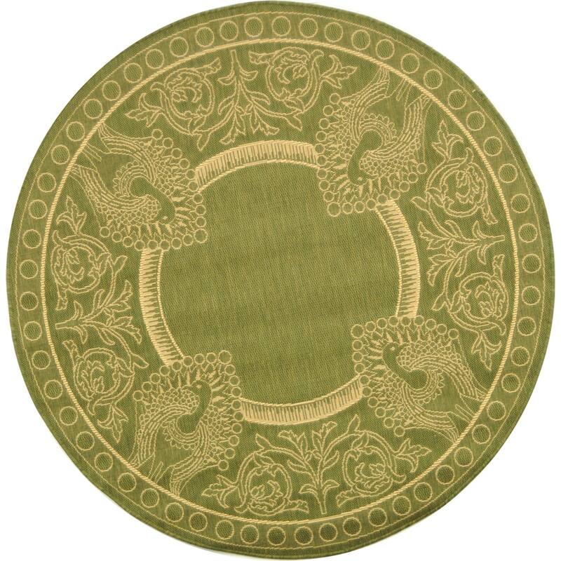 SAFAVIEH Courtyard Kitija Indoor/ Outdoor Waterproof Patio Backyard Rug