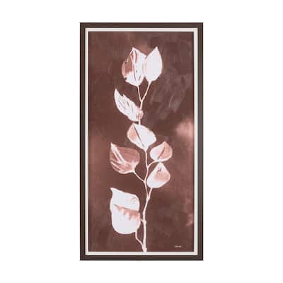 Sienna Silhouette I Framed Art Print